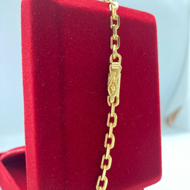 Pulseira Cadeado Folheado a Ouro
