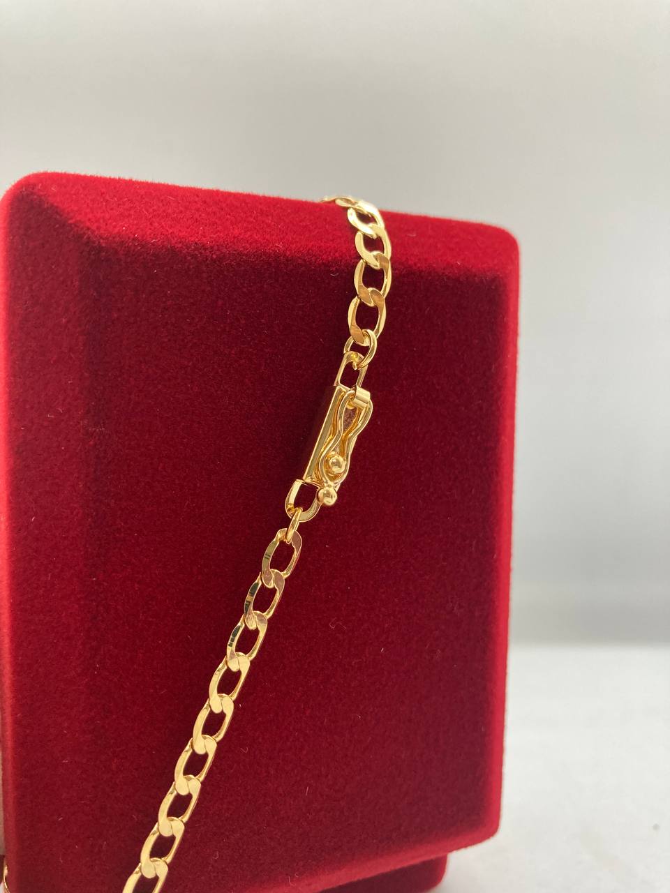 Pulseira Grumet Folheado a Ouro