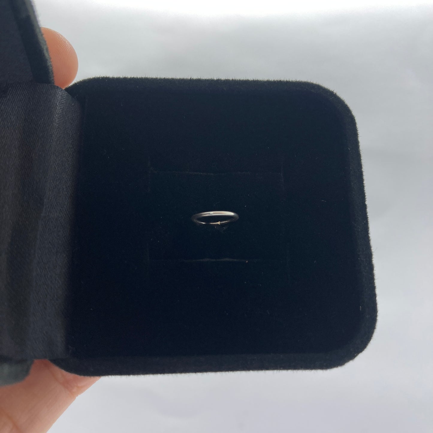 Piercing em Prata 925- Argolinha lisa Nariz