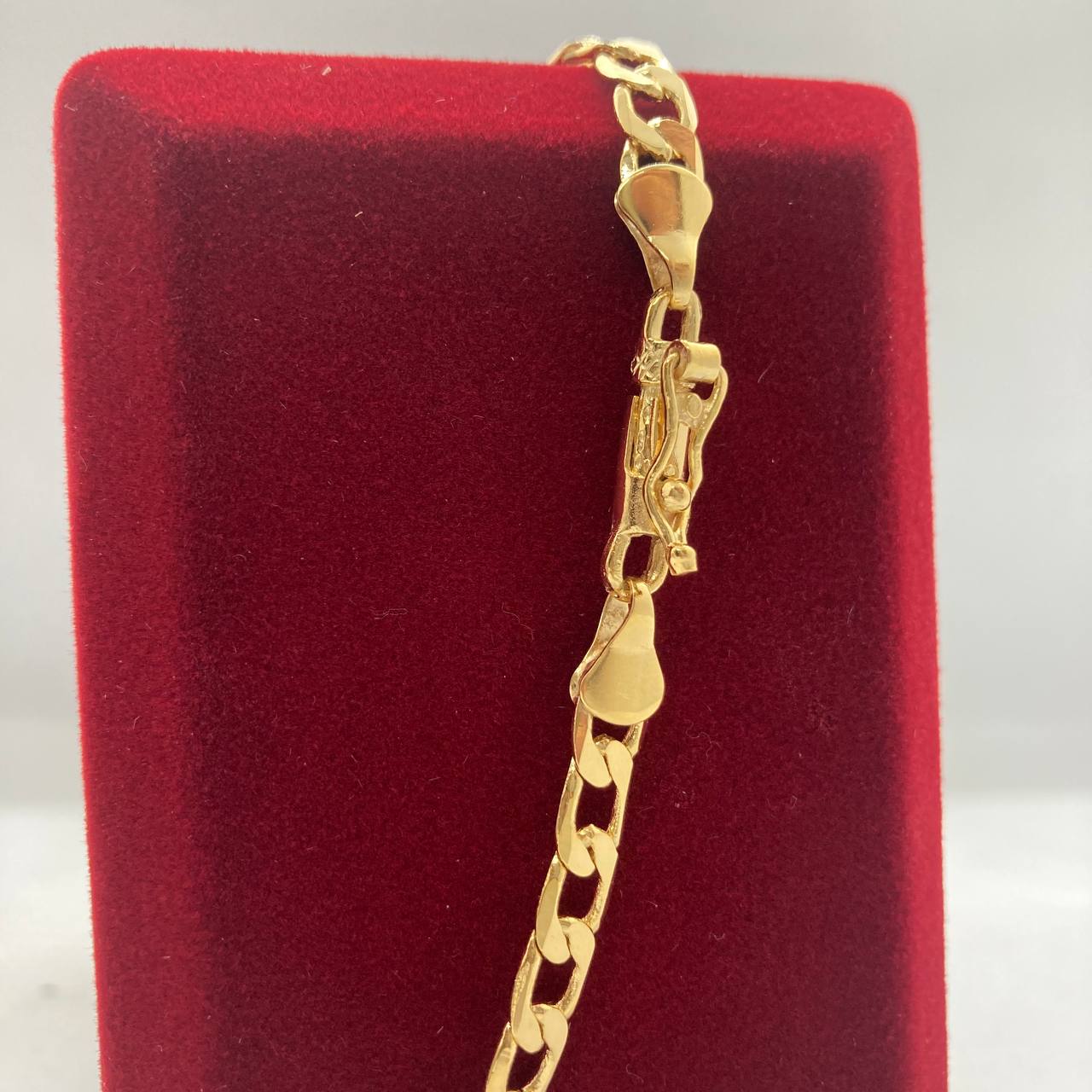 Pulseira Grumet Folheado a Ouro