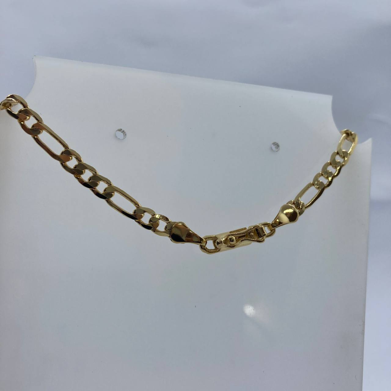 Corrente 3x1- Folheado a ouro/60cm