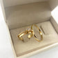 Par de Aliança Noivado/Casamento Ouro 750/18k - Everything 2mm Meia Cana Polida + Anel Brinde