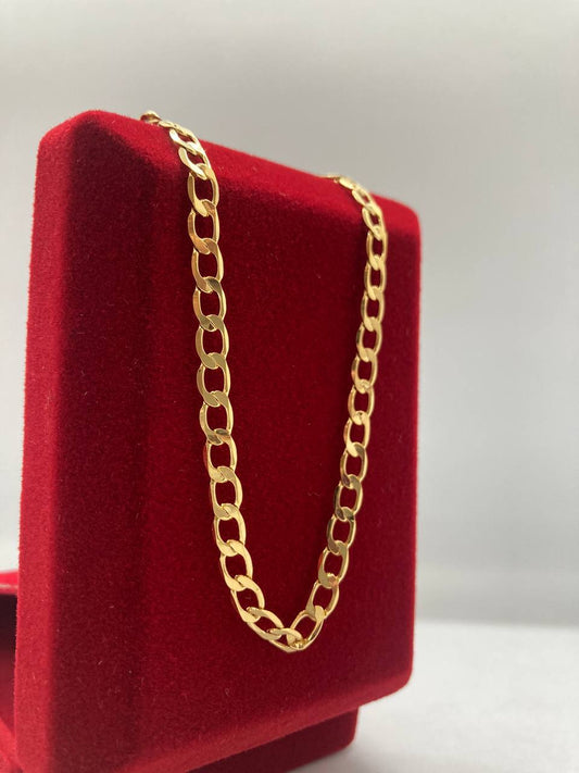 Pulseira Grumet Folheado a Ouro