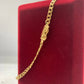 Pulseira Grumet Folheado a Ouro