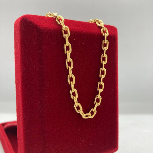 Pulseira Cadeado Folheado a Ouro