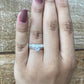 Par de Aliança Namoro em Prata 950 - Glamour Reta 3mm Polida + Anel Brinde