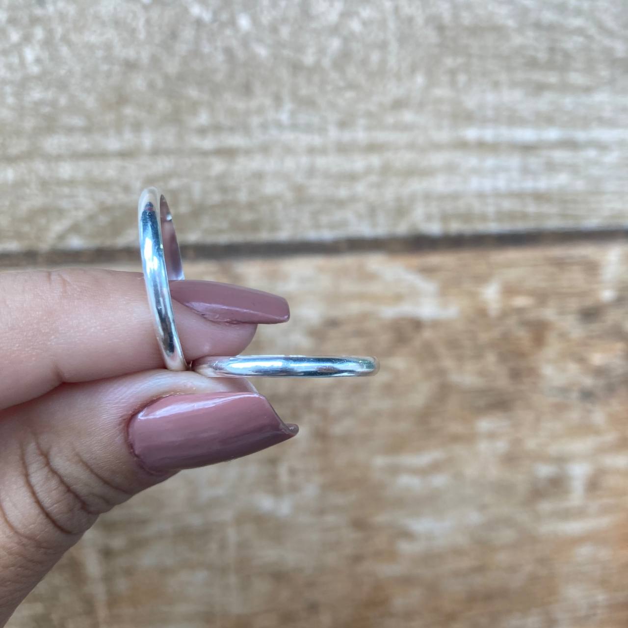 Par de Aliança Namoro em Prata 950 - Heaven Tradicional 2mm Polida + Anel Brinde