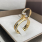 Par de Aliança Banhada - Donatella 3mm Reta Lixada + Anel Brinde