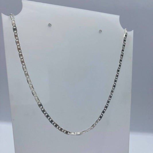 Corrente Piastrine-Prata 925/45cm