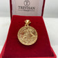 Pingente Banhado Medalha São Jorge