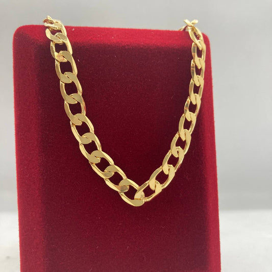 Pulseira Grumet Folheado a Ouro