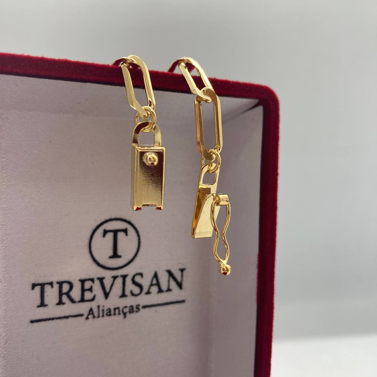 Pulseira Gaveta Folheado a Ouro
