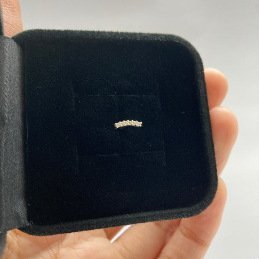 Piercing em Prata 925- Cravejado