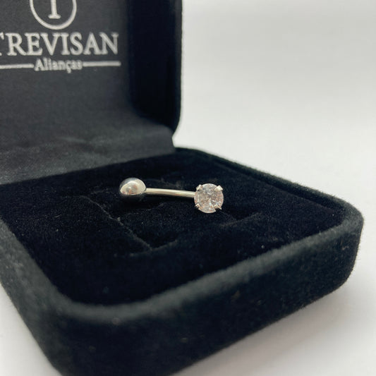 Piercing de umbigo em Prata 925