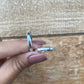 Par de Aliança Namoro em Prata 950 - Fairytale Chanfrada 3mm Polida + Anel Brinde