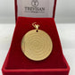 Pingente Banhado Medalha Pai nosso