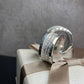 Par de Aliança Namoro em Prata 950 - Love Diamond 10mm Reta Polida + Anel Brinde