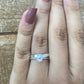 Par de Aliança Namoro em Prata 950 - Fairytale Chanfrada 3mm Polida + Anel Brinde