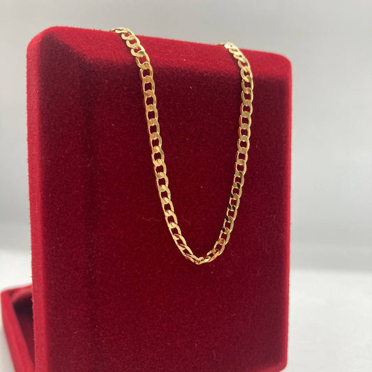 Pulseira Grumet Folheado a Ouro