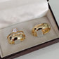 Par de Aliança Noivado/Casamento Ouro 750/18k - Maggio 6mm Meia Cana Polida + Anel Brinde