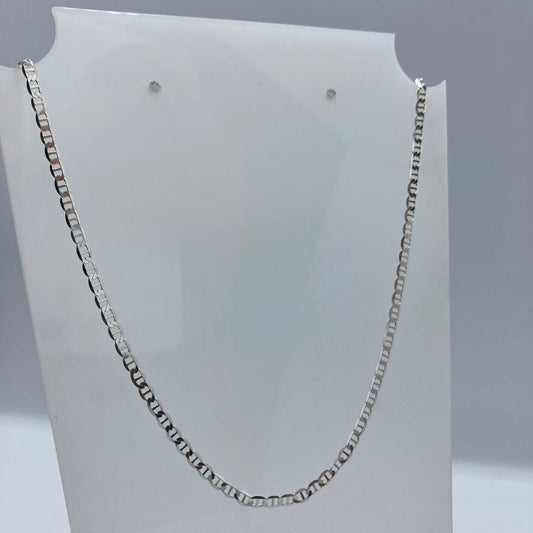 Corrente Piastrine-Prata 925/70cm