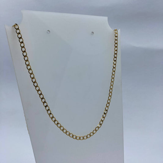 Corrente Grumet- Folheado a ouro/60cm
